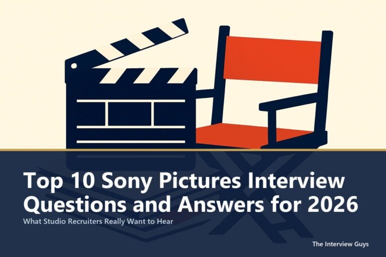 Top 10 Sony Pictures Interview Questions and Answers for 2026: Marketing, Business Analyst, Software Engineer, Content Development and Creative Roles