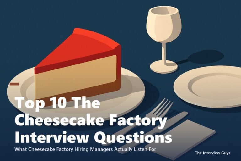 Top 10 The Cheesecake Factory Interview Questions and Answers for 2026: Server, Host, Line Cook, Bartender, Baker, and Restaurant Manager Roles
