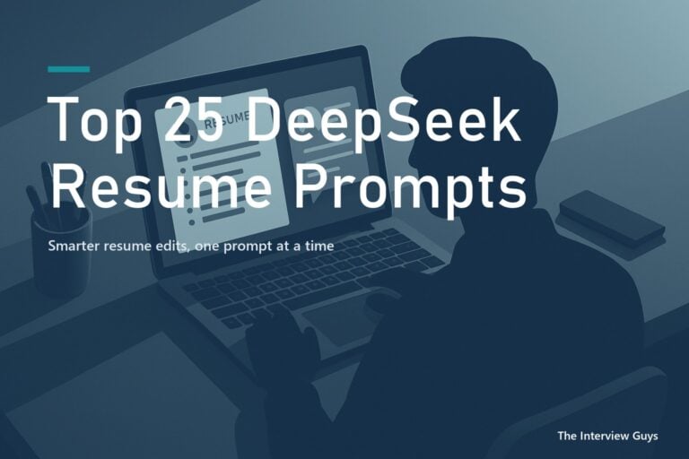 Top 25 DeepSeek Resume Prompts That Get You Hired: For Auditing, Tailoring, and Polishing